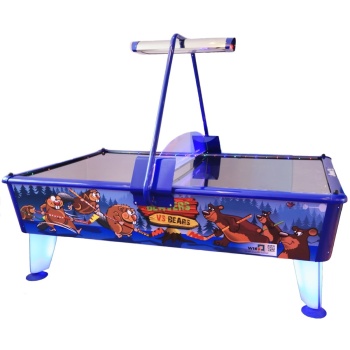 Beavers VS Bears 4 Spieler Airhockey Tisch - Schnelle Scheibe