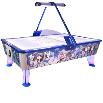 Kickshot 8f Airhockey Tisch - Schnelle Scheibe - Plastik Spielfeld