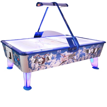 Kickshot 8f Airhockey Tisch - Schnelle Scheibe - Plastik Spielfeld