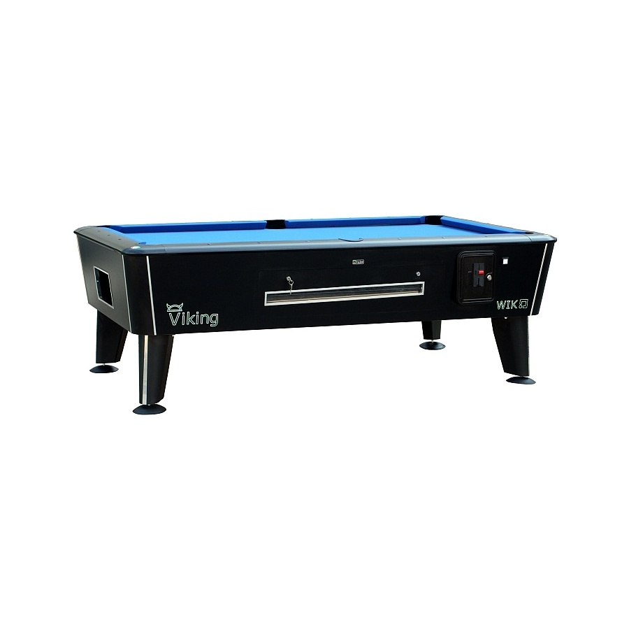 WIK Viking Billardtisch 7-9 ft. - black, silver, white