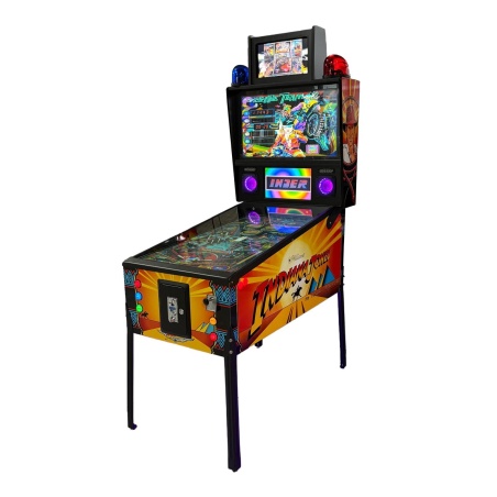 Virtual Pinball - Flipper 49Zoll 4K - 1329in1 - 4 Monitore - Force Feedback - Jukebox - diverse Designs