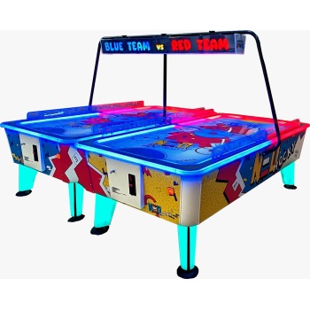 Neo Hockey - Airhockey Tisch - Schnelle Scheibe als Single - Double - Triple