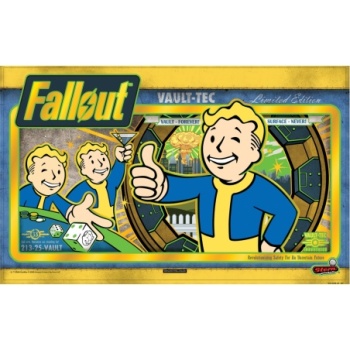 Fallout Limited Edition Flipper – Backglass
