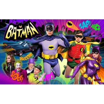 Batman '66 Limited Edition Flipper – Backglass
