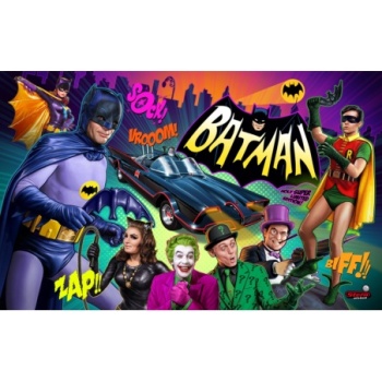Batman '66 Super Limited Edition Flipper – Backglass