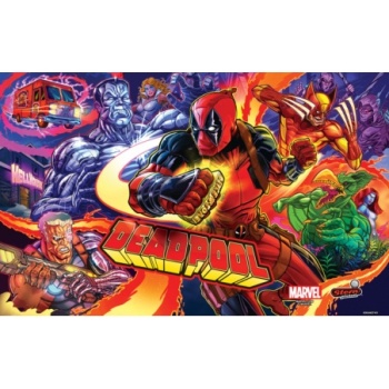 Deadpool Pro Flipper – Backglass