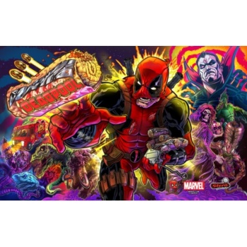 Deadpool Limited Edition Flipper – Backglass