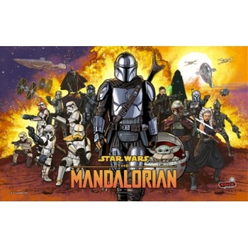 Star Wars: The Mandalorian Premium Flipper – Backglass