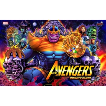 Avengers: Infinity Quest Limited Edition Flipper – Backglass
