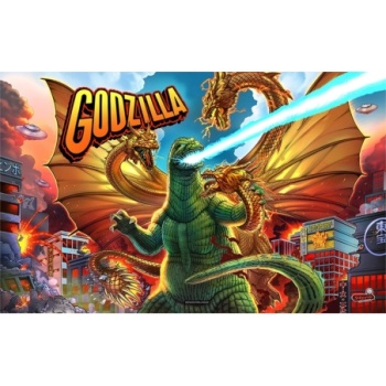 Godzilla Premium Flipper – Backglass