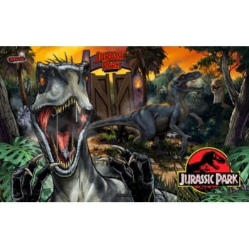 Jurassic Park Premium Flipper – Backglass