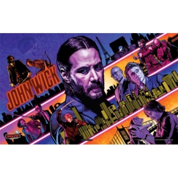 John Wick Premium Flipper – Backglass