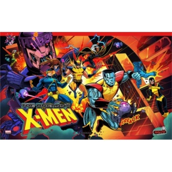 The Uncanny X-Men Limited Edition Flipper – Backglass