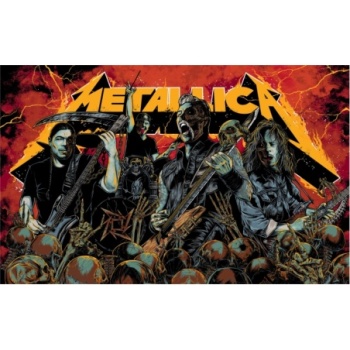 Metallica Remastered Limited Edition Flipper – Backglass