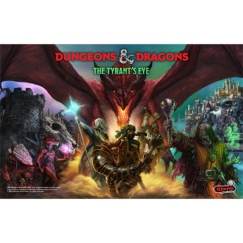 DUNGEONS & DRAGONS: The Tyrant’s Eye Pro Flipper – Backglass
