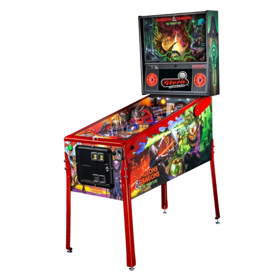 DUNGEONS & DRAGONS: The Tyrant’s Eye Limited Edition Flipper – Ansicht links