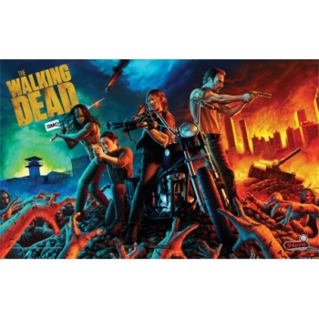 The Walking Dead Remastered Limited Edition Flipper – Backglass
